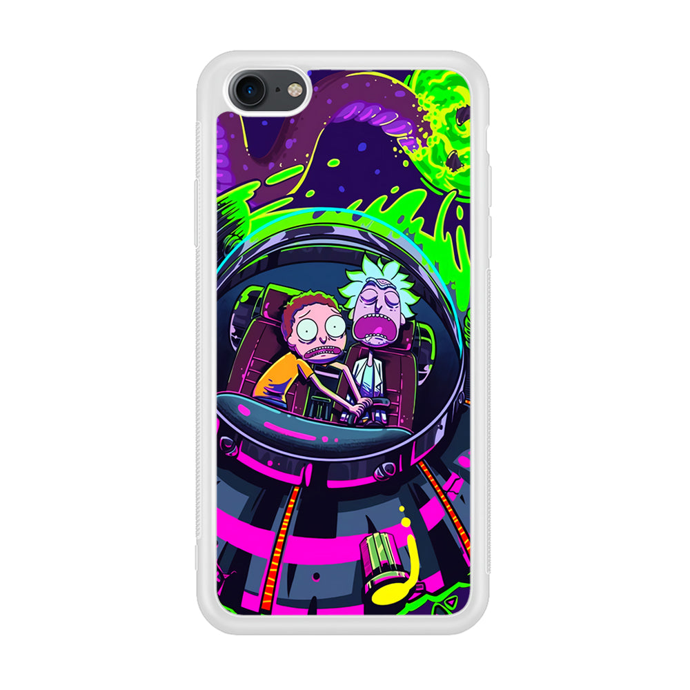 Rick and Morty Space Gate iPhone 8 Case