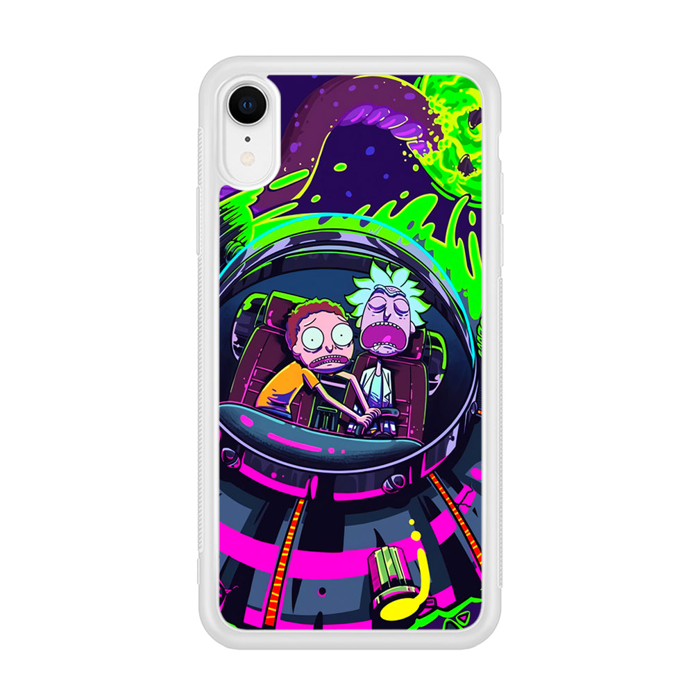 Rick and Morty Space Gate iPhone XR Case
