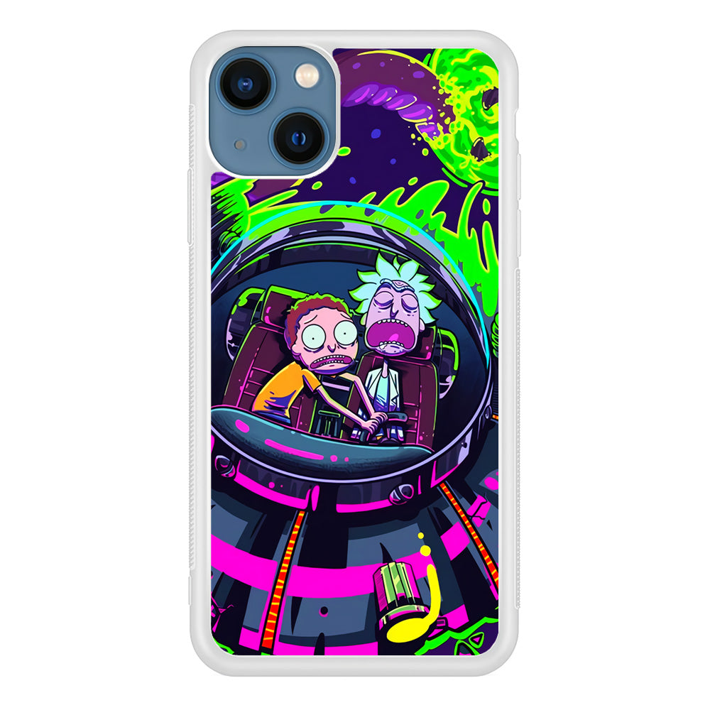 Rick and Morty Space Gate iPhone 13 Case