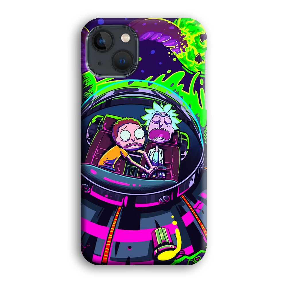 Rick and Morty Space Gate iPhone 13 Case