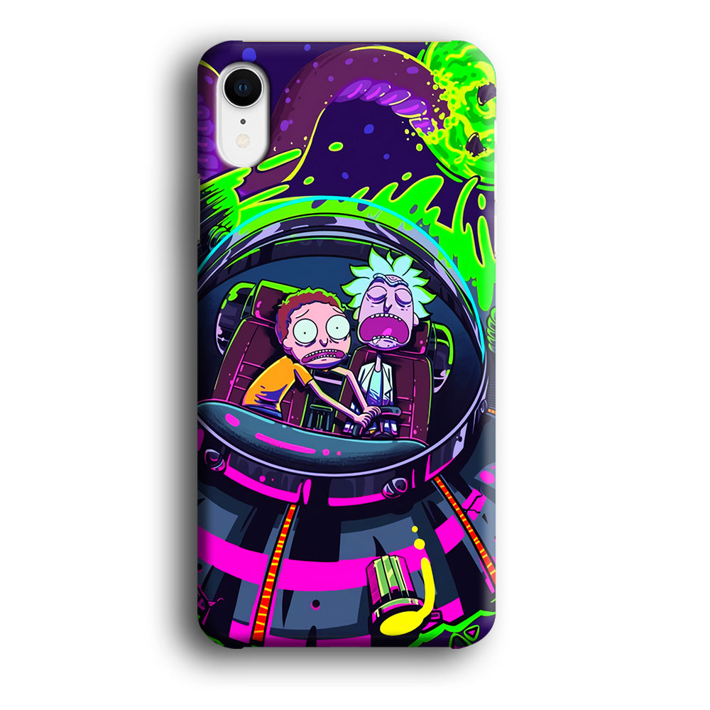 Rick and Morty Space Gate iPhone XR Case