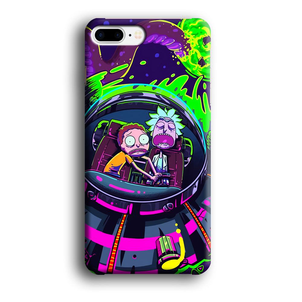 Rick and Morty Space Gate iPhone 8 Plus Case