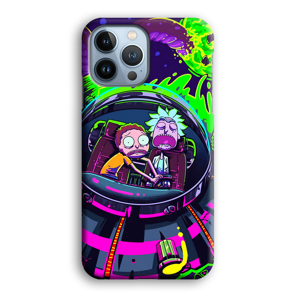 Rick and Morty Space Gate iPhone 13 Pro Max Case