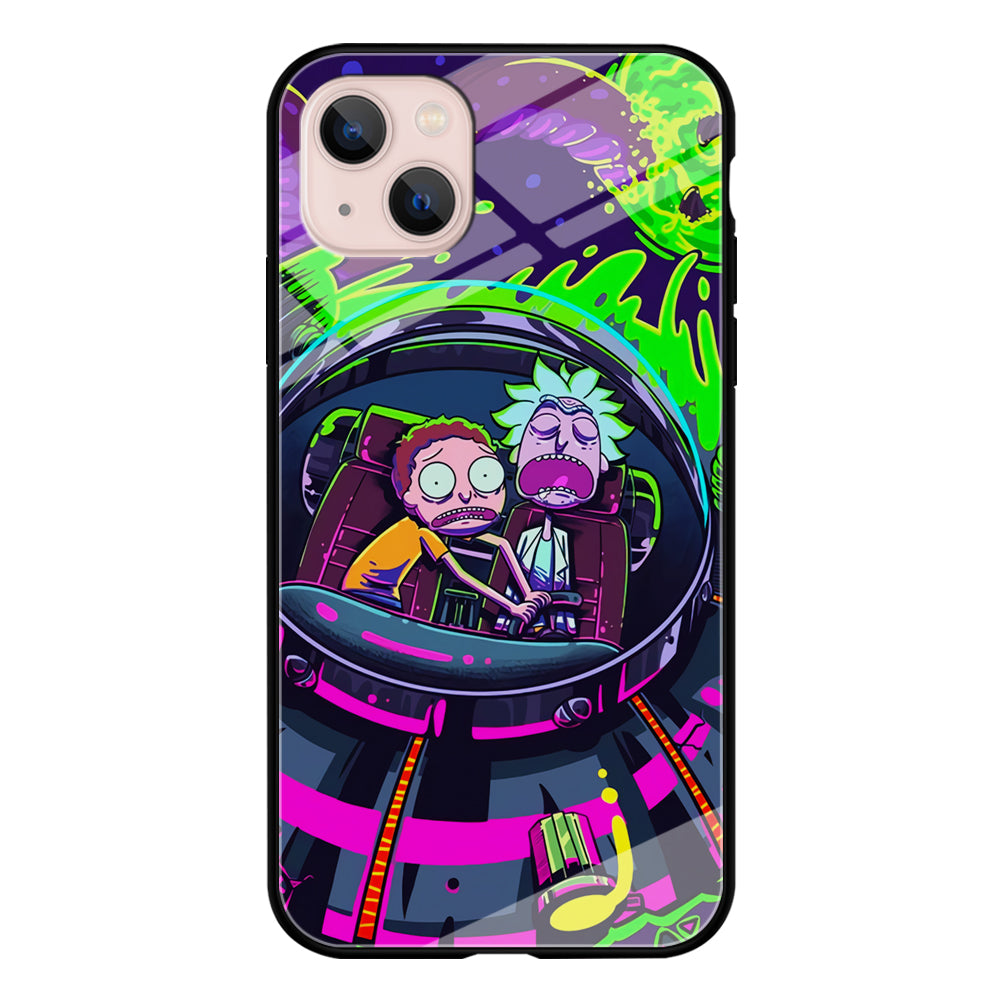 Rick and Morty Space Gate iPhone 13 Case