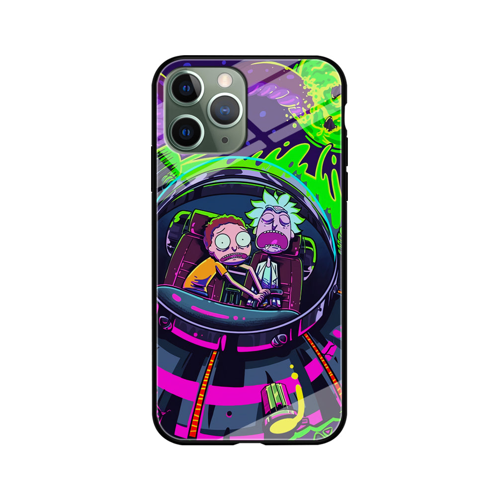 Rick and Morty Space Gate iPhone 11 Pro Case