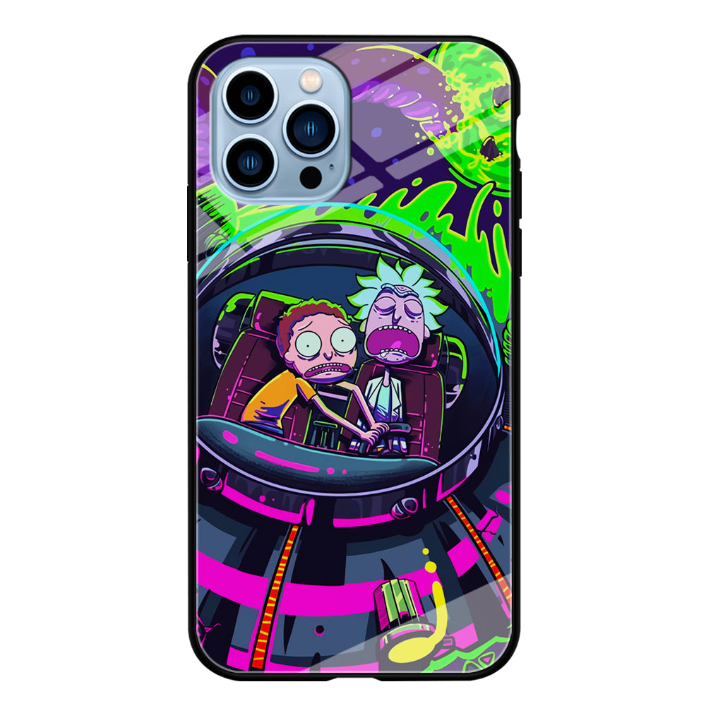 Rick and Morty Space Gate iPhone 13 Pro Max Case