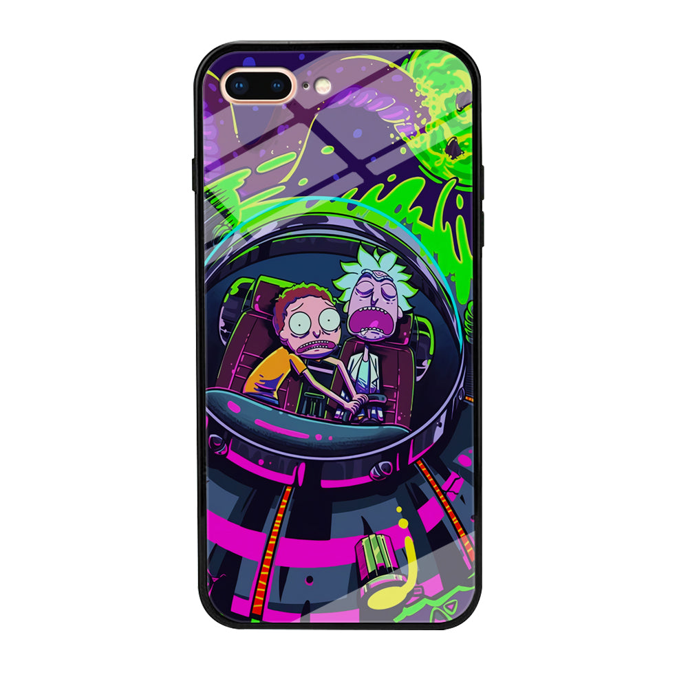 Rick and Morty Space Gate iPhone 8 Plus Case