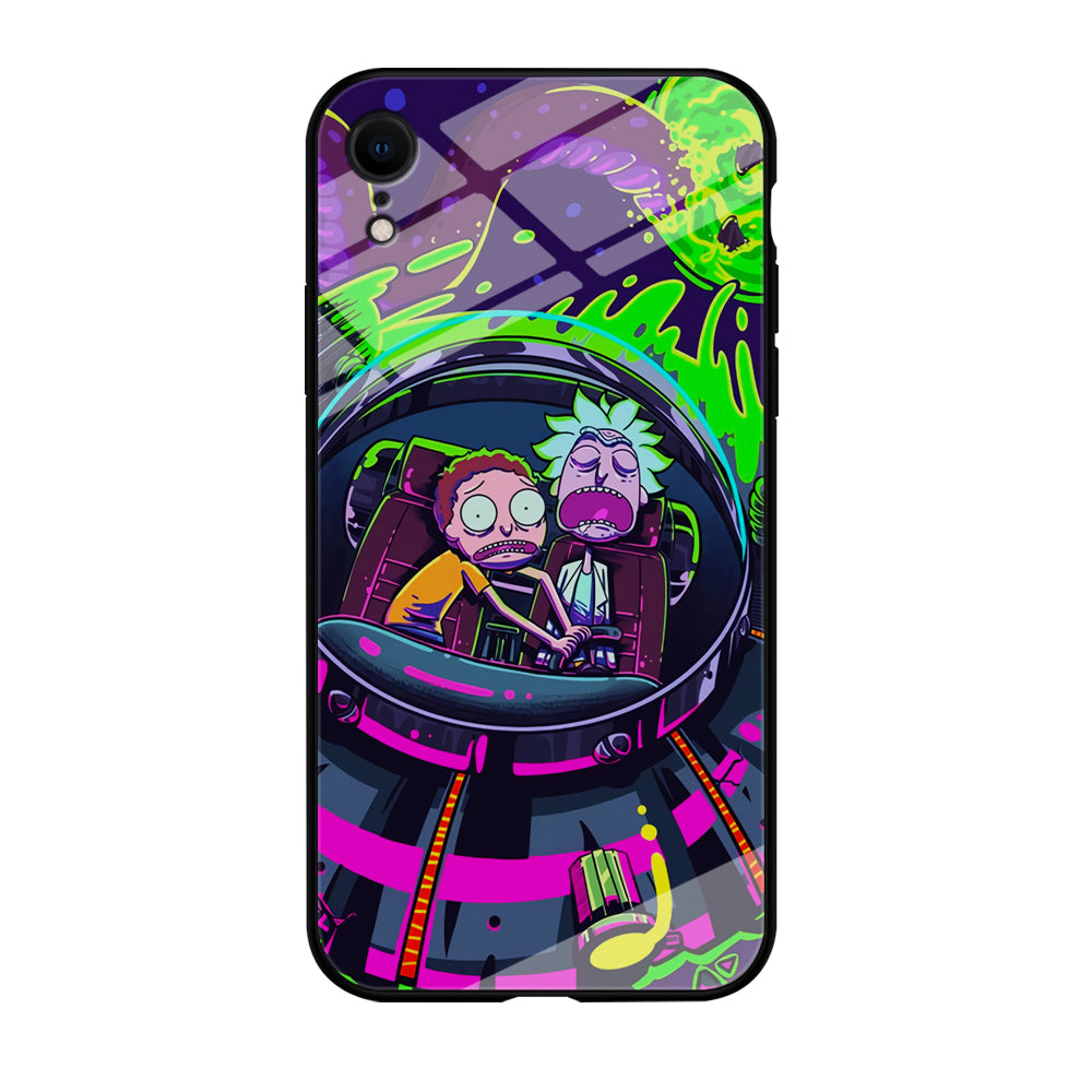 Rick and Morty Space Gate iPhone XR Case
