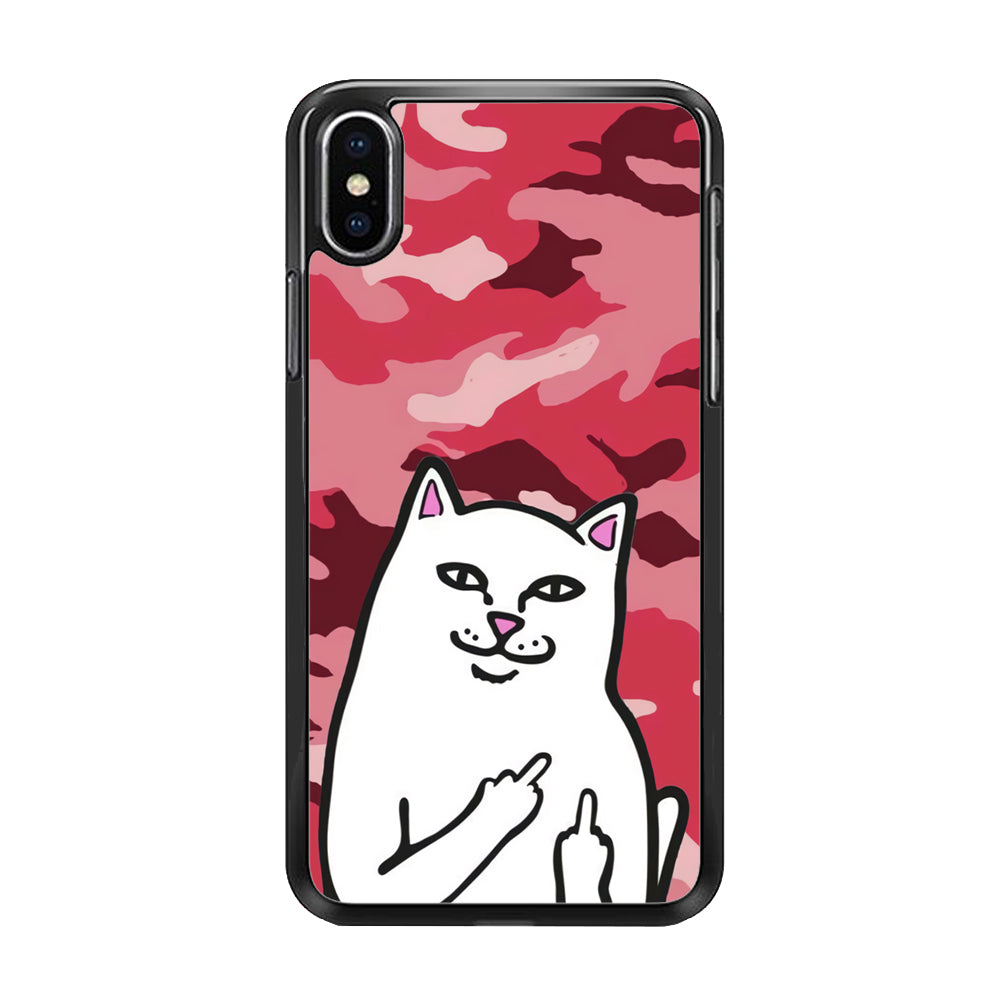 Rip N Dip Camo Pink iPhone X Case - Carneyforia