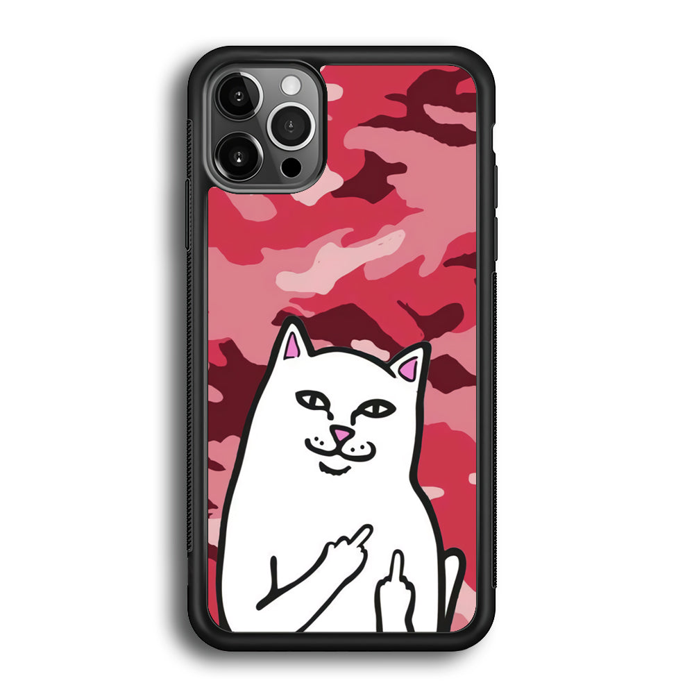 Rip N Dip Camo Pink iPhone 12 Pro Case - Carneyforia