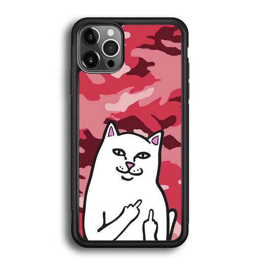 Rip N Dip Camo Pink iPhone 12 Pro Case - Carneyforia
