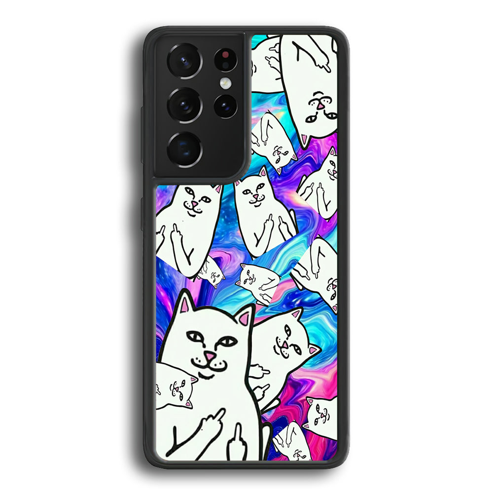 Rip N Dip Collage in Marble Samsung Galaxy S21 Ultra Case - Carneyforia