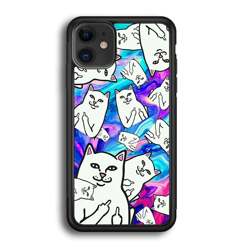 Rip N Dip Collage in Marble iPhone 12 Case - Carneyforia