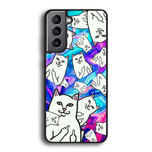 Rip N Dip Collage in Marble Samsung Galaxy S21 Case - Carneyforia