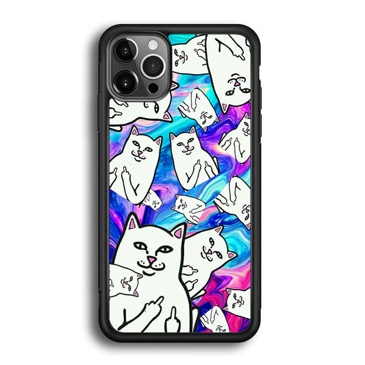 Rip N Dip Collage in Marble iPhone 12 Pro Max Case - Carneyforia