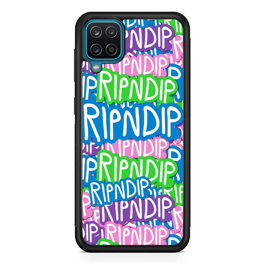 Rip N Dip Colour Of Words Samsung Galaxy A12 Case - Carneyforia