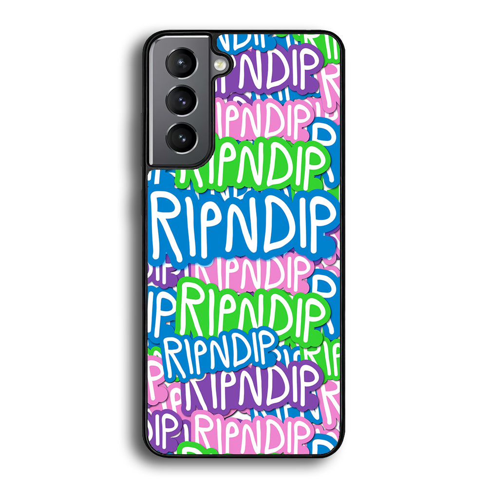 Rip N Dip Colour Of Words Samsung Galaxy S21 Case - Carneyforia