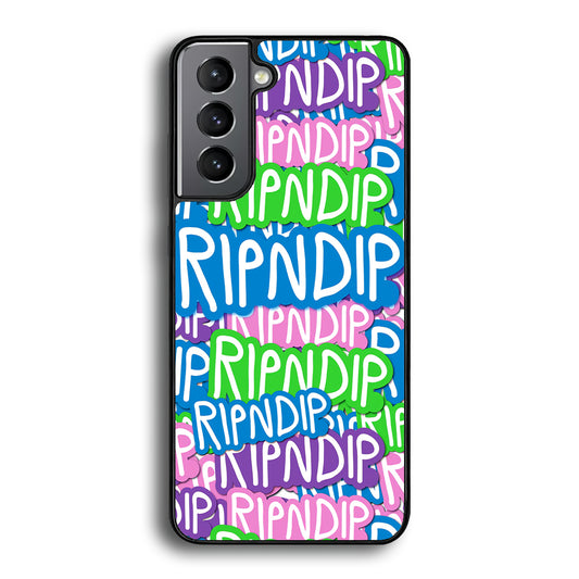 Rip N Dip Colour Of Words Samsung Galaxy S21 Case - Carneyforia