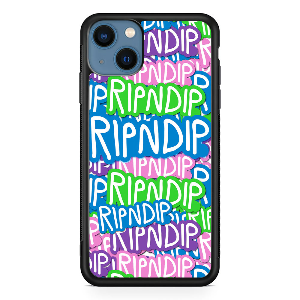 Rip N Dip Colour Of Words iPhone 13 Case - Carneyforia