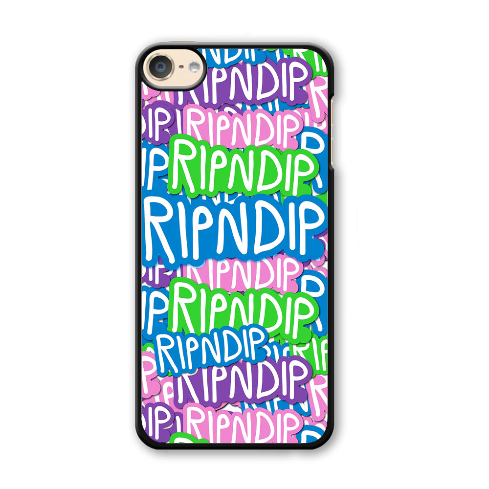 Rip N Dip Colour Of Words iPod Touch 6 Case