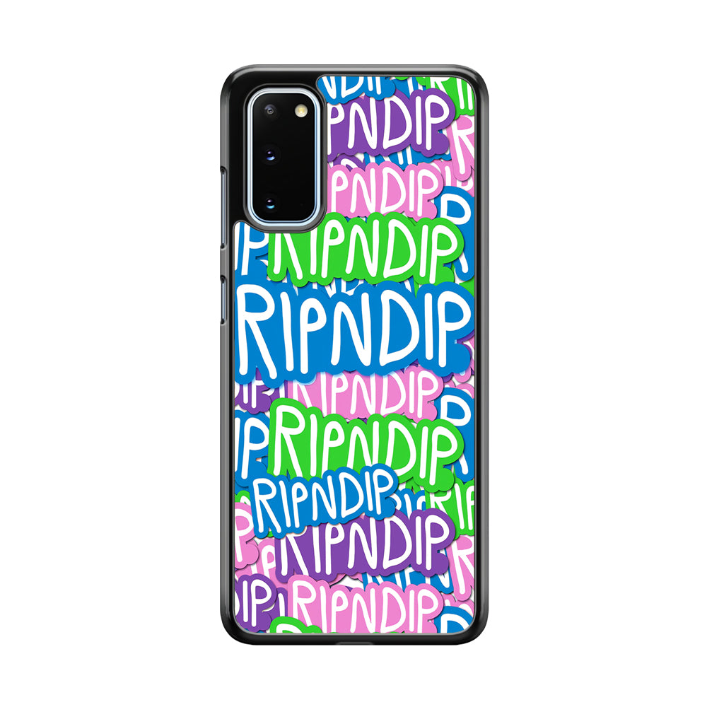 Rip N Dip Colour Of Words Samsung Galaxy S20 Case - Carneyforia