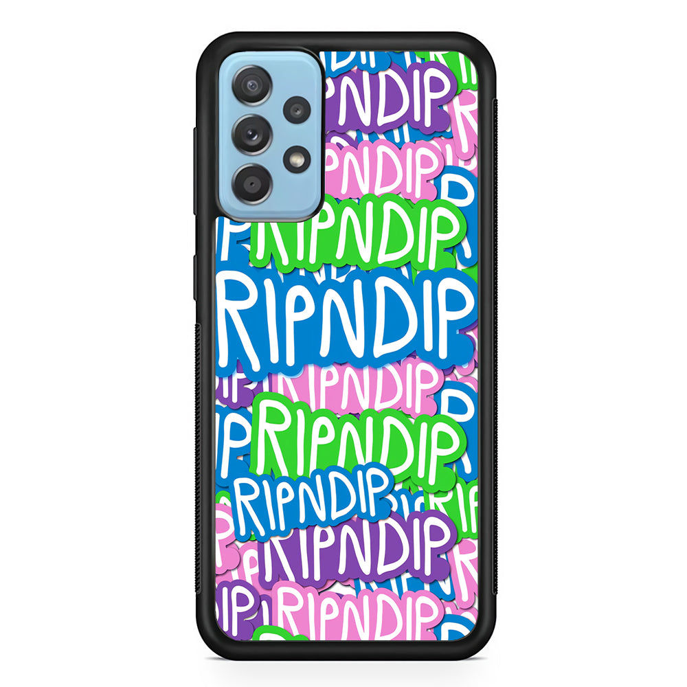 Rip N Dip Colour Of Words Samsung Galaxy A72 Case