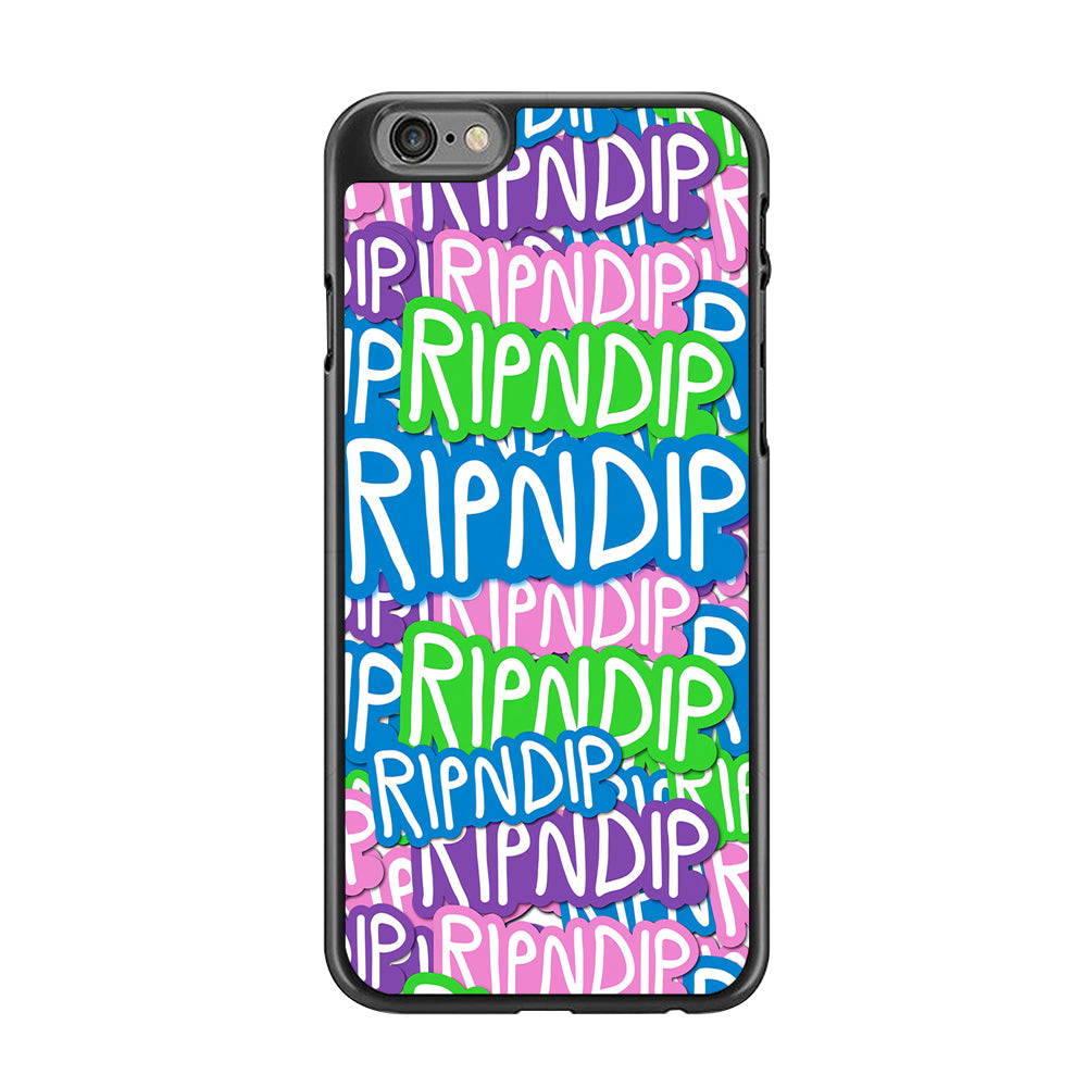 Rip N Dip Colour Of Words iPhone 6 Plus | 6s Plus Case - Carneyforia
