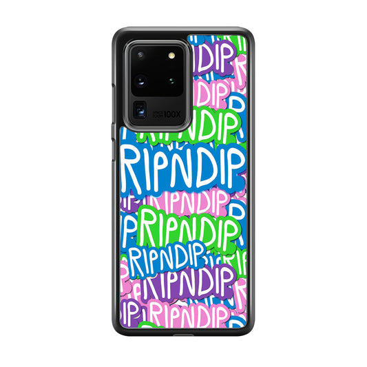 Rip N Dip Colour Of Words Samsung Galaxy S20 Ultra Case - Carneyforia