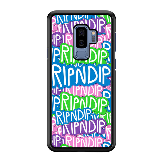 Rip N Dip Colour Of Words Samsung Galaxy S9 Plus Case Default Title