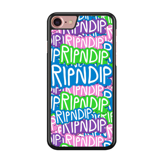 Rip N Dip Colour Of Words iPhone 7 Case - Carneyforia