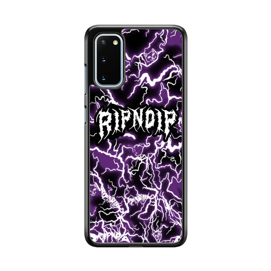 Rip N Dip Storm Light Word Samsung Galaxy S20 Case - Carneyforia