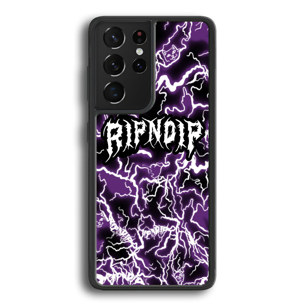 Rip N Dip Storm Light Word Samsung Galaxy S21 Ultra Case - Carneyforia