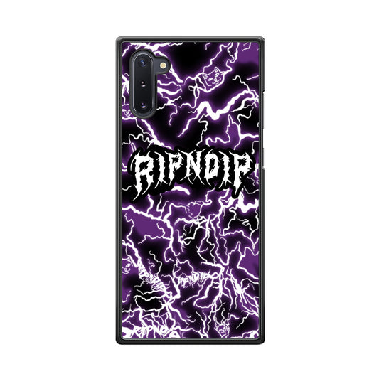 Rip N Dip Storm Light Word Samsung Galaxy Note 10 Case - Carneyforia