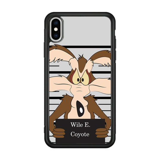 Road Runner Wile E Coyote Get Caught iPhone XS Case