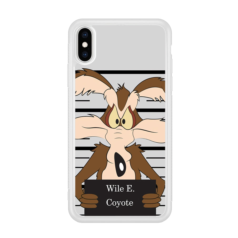 Road Runner Wile E Coyote Get Caught iPhone X Case