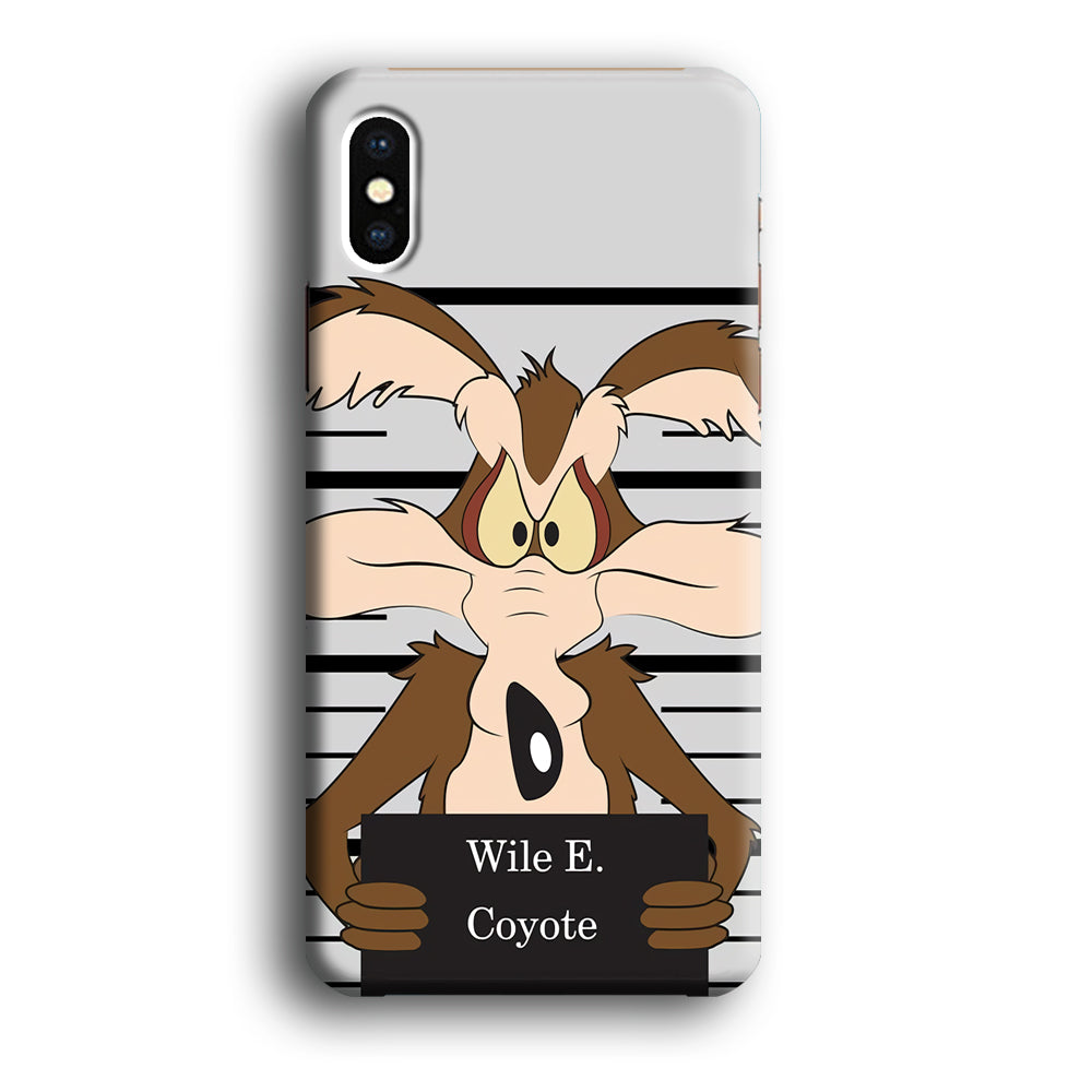 Road Runner Wile E Coyote Get Caught iPhone XS Case