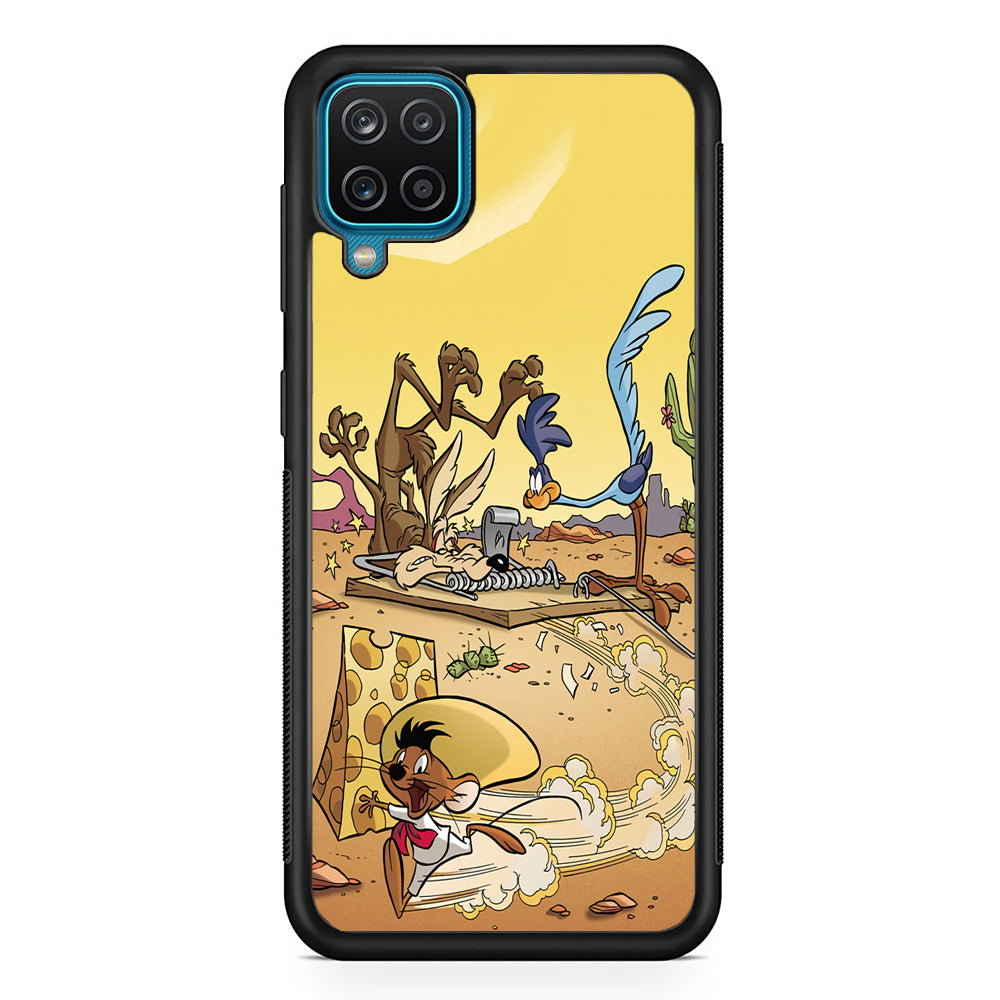 Road Runner Wile E Coyote Trapped Samsung Galaxy A12 Case