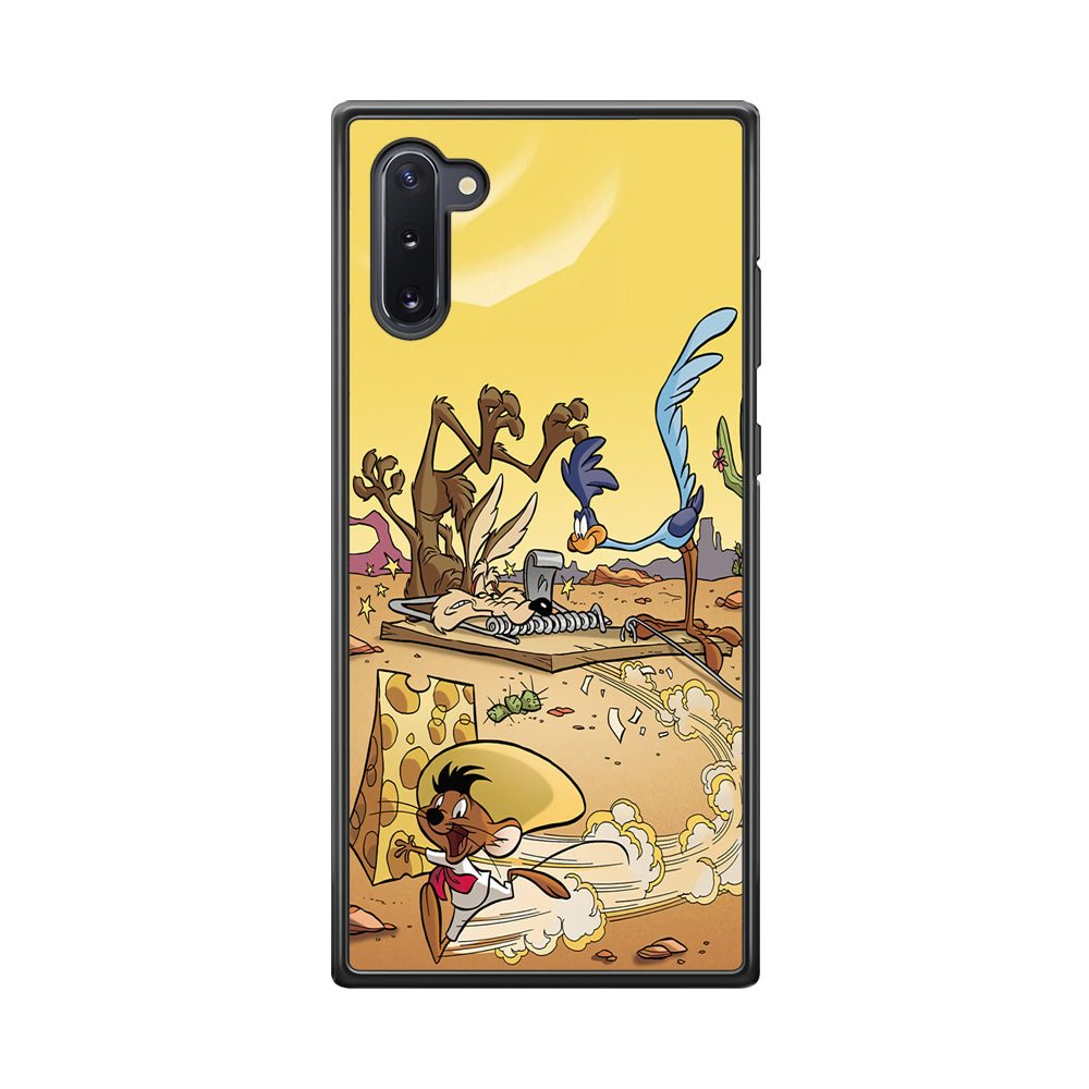 Road Runner Wile E Coyote Trapped Samsung Galaxy Note 10 Case