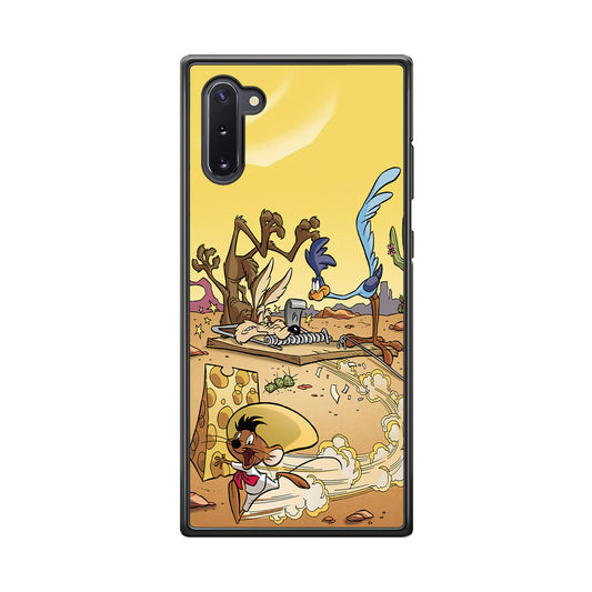 Road Runner Wile E Coyote Trapped Samsung Galaxy Note 10 Case