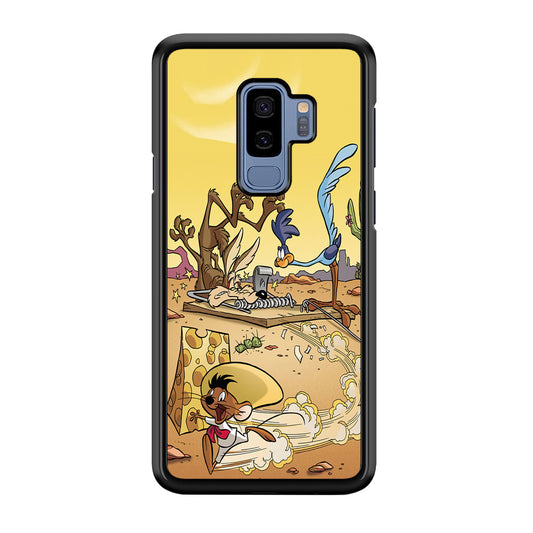 Road Runner Wile E Coyote Trapped Samsung Galaxy S9 Plus Case
