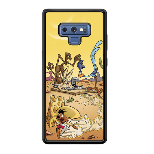 Road Runner Wile E Coyote Trapped Samsung Galaxy Note 9 Case