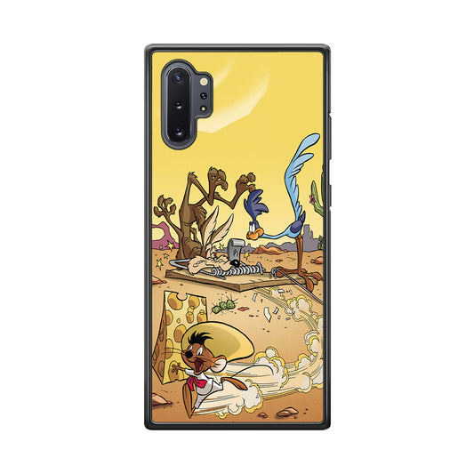 Road Runner Wile E Coyote Trapped Samsung Galaxy Note 10 Plus Case