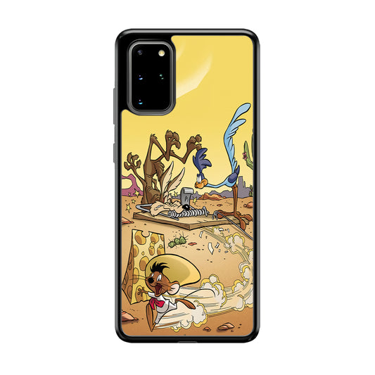 Road Runner Wile E Coyote Trapped Samsung Galaxy S20 Plus Case
