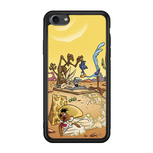 Road Runner Wile E Coyote Trapped iPhone 8 Case