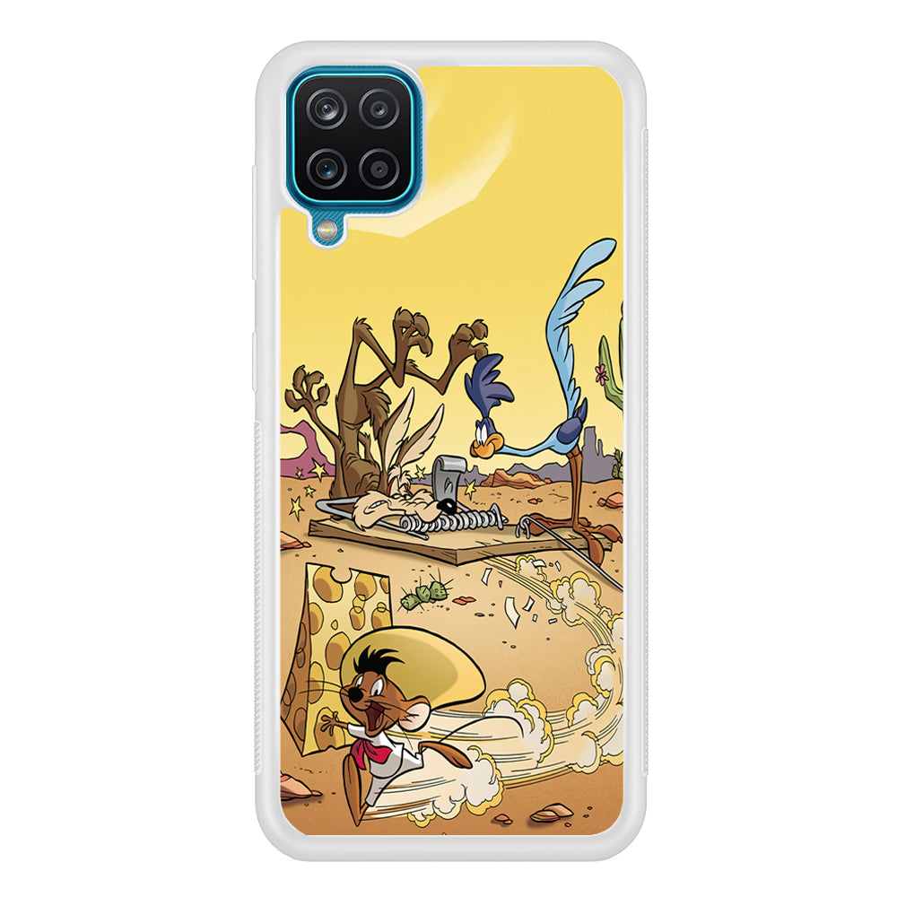 Road Runner Wile E Coyote Trapped Samsung Galaxy A12 Case