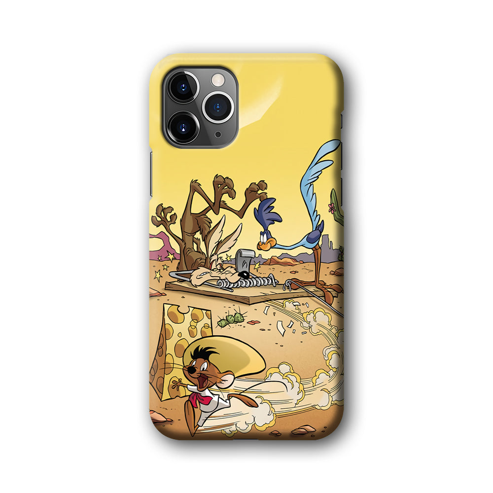 Road Runner Wile E Coyote Trapped iPhone 11 Pro Case