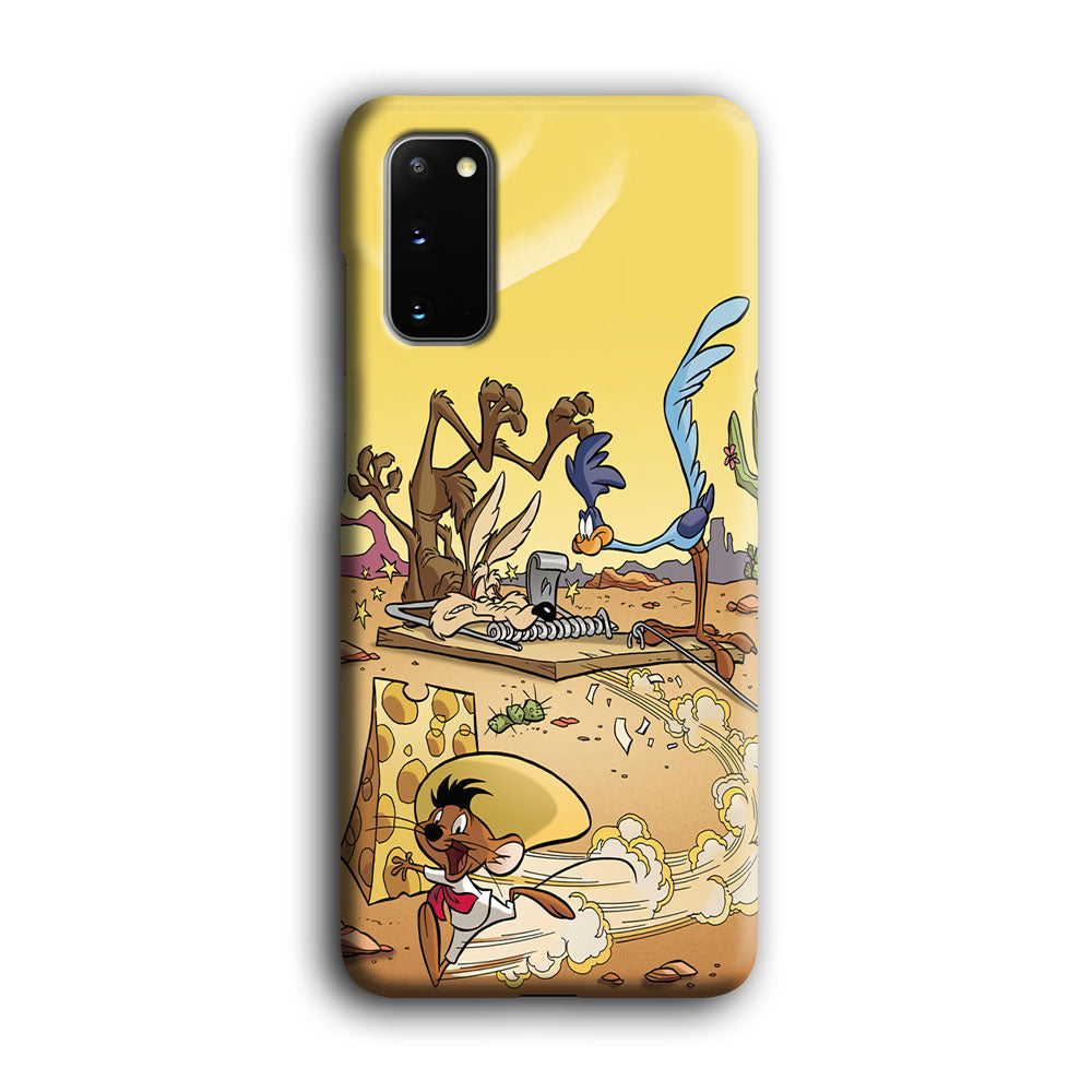 Road Runner Wile E Coyote Trapped Samsung Galaxy S20 Case