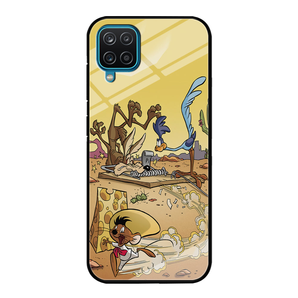 Road Runner Wile E Coyote Trapped Samsung Galaxy A12 Case