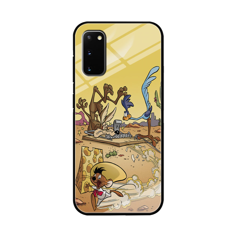 Road Runner Wile E Coyote Trapped Samsung Galaxy S20 Case