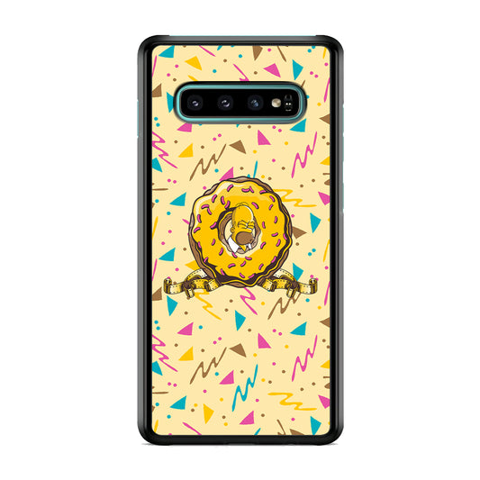 Roar of Homer Simpson Samsung Galaxy S10 Case